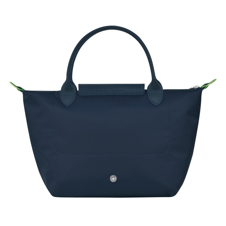 Handtasche Le Pliage Green Handtasche S Dunkelblau, Farbe: blau/petrol, Marke: Longchamp, EAN: 3597922208357, Abmessungen in cm: 23x22x14, Bild 3 von 7
