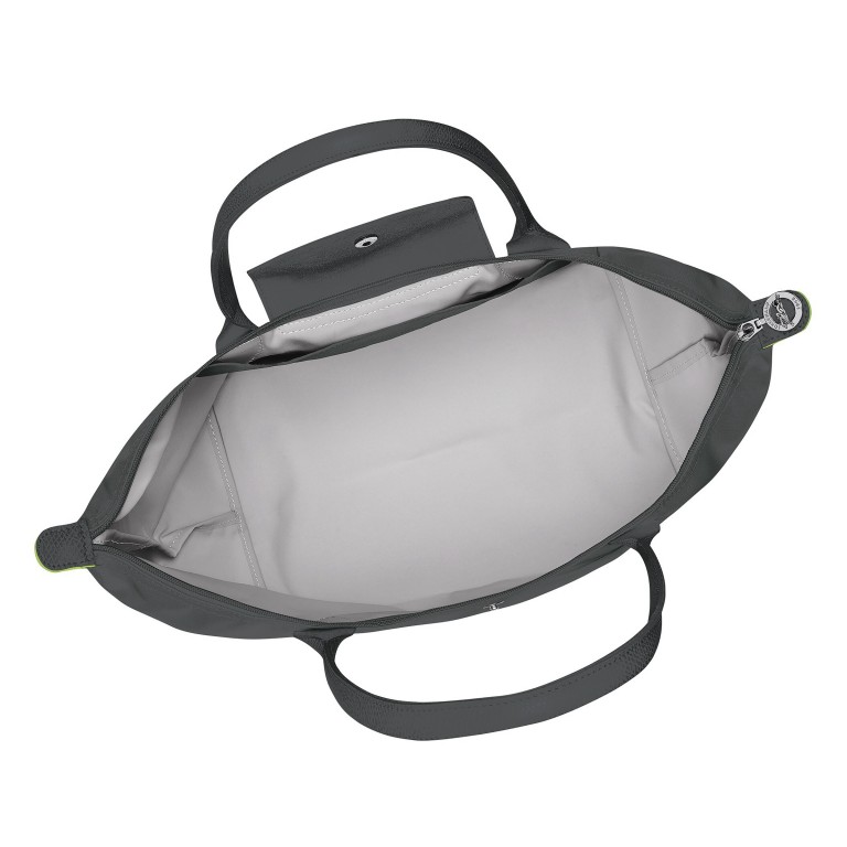 Shopper Le Pliage Green Shopper L Graphit, Farbe: anthrazit, Marke: Longchamp, EAN: 3597922141104, Abmessungen in cm: 31x30x19, Bild 5 von 6
