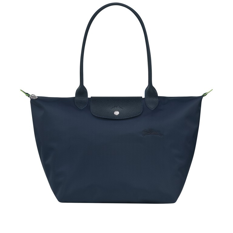 Shopper Le Pliage Green Shopper L Dunkelblau, Farbe: blau/petrol, Marke: Longchamp, EAN: 3597922208074, Abmessungen in cm: 31x30x19, Bild 1 von 5