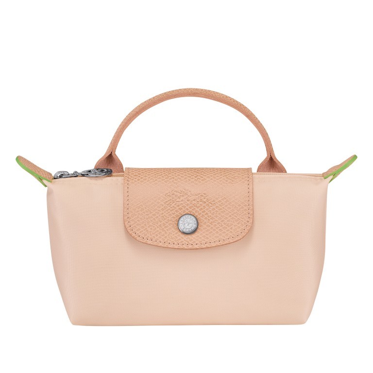 Kosmetiktasche Le Pliage Green Pochette Rose, Farbe: rosa/pink, Marke: Longchamp, EAN: 3597922149568, Abmessungen in cm: 17x10x5.5, Bild 1 von 6