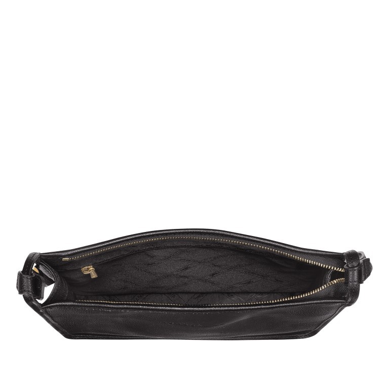 Umhängetasche Le Foulonné 021-10140 Schwarz, Farbe: schwarz, Marke: Longchamp, EAN: 3597922101047, Abmessungen in cm: 27x28x4, Bild 6 von 6