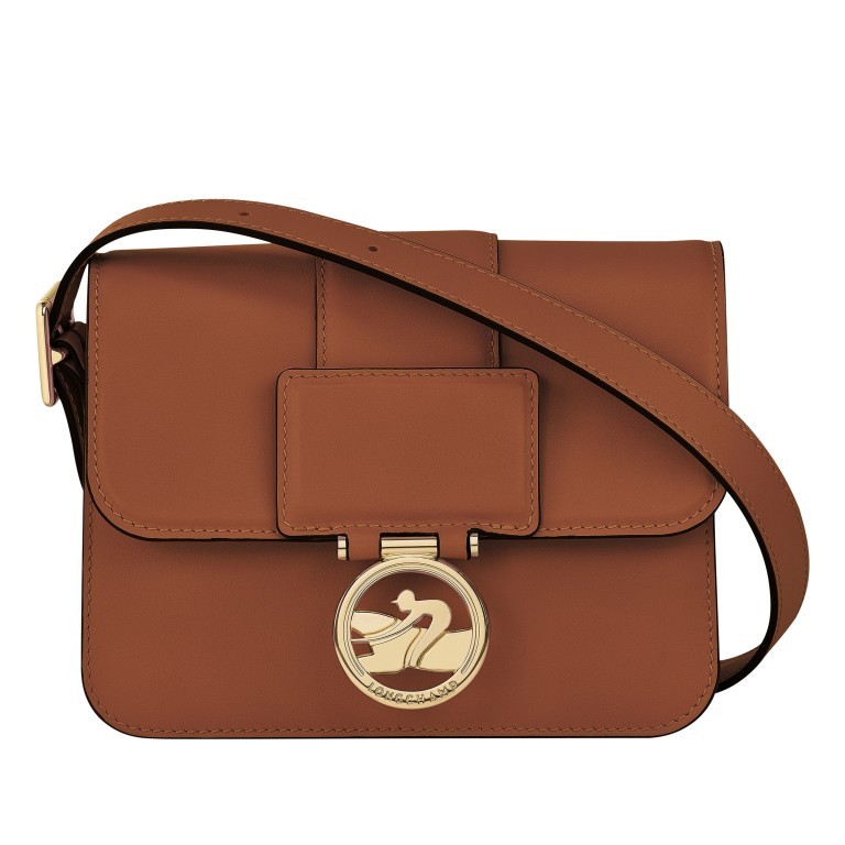 Umhängetasche Box Trot S Cognac, Farbe: cognac, Marke: Longchamp, EAN: 3597922252886, Abmessungen in cm: 18x14x8.5, Bild 1 von 4