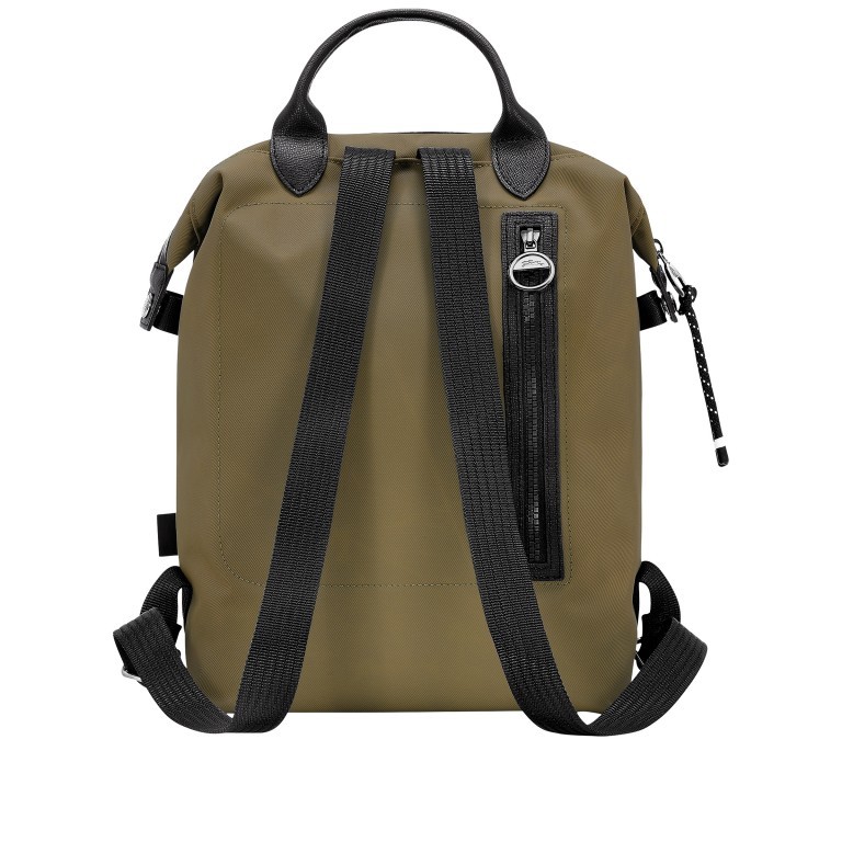 Rucksack Le Pliage Energy HSR-10166 Khaki, Farbe: taupe/khaki, Marke: Longchamp, EAN: 3597922215676, Abmessungen in cm: 32x38x14, Bild 3 von 4