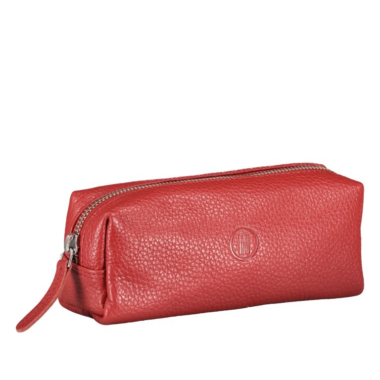 Stiftrolle M Rot, Farbe: rot/weinrot, Marke: Hausfelder Manufaktur, EAN: 4065646006843, Abmessungen in cm: 18x7x5.5, Bild 2 von 4