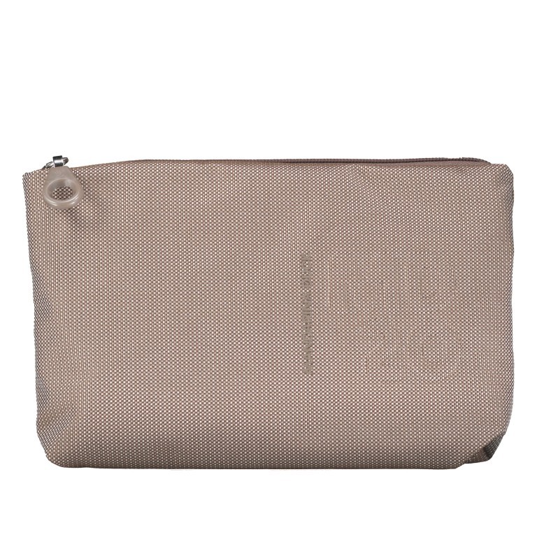 Kosmetiktasche MD20 Vanity Bag QMMN9 Taupe, Farbe: taupe/khaki, Marke: Mandarina Duck, EAN: 8032803688439, Abmessungen in cm: 24x15x3.5, Bild 1 von 3