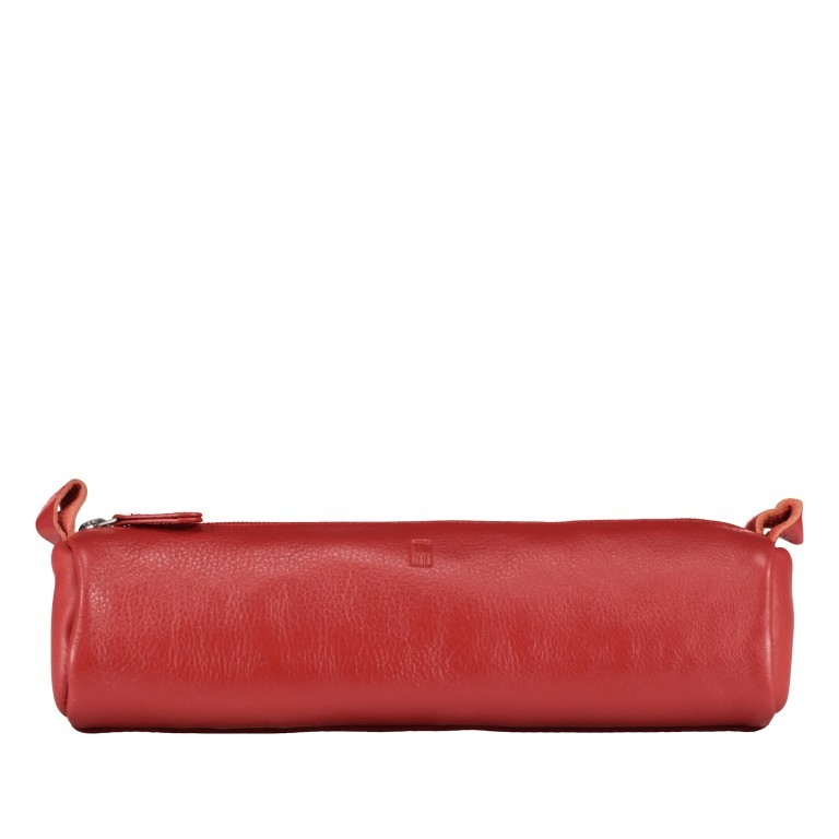 Stiftrolle Nappa Rot, Farbe: rot/weinrot, Marke: Hausfelder Manufaktur, EAN: 4065646008502, Abmessungen in cm: 19.5x4.5x4.5, Bild 1 von 4
