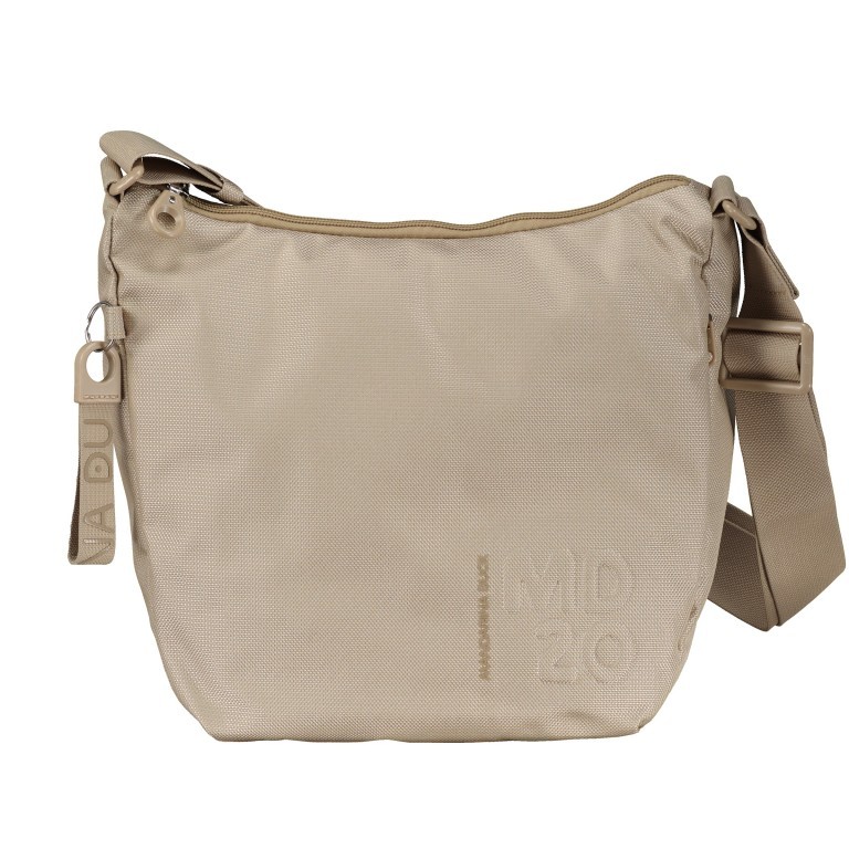 Beuteltasche MD20 QMTV1 Papyrus, Farbe: beige, Marke: Mandarina Duck, EAN: 8032803783165, Abmessungen in cm: 29x27x10.5, Bild 1 von 6