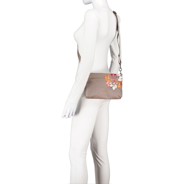 Umhängetasche MD20 JGT24 Blossom Taupe, Farbe: taupe/khaki, Marke: Mandarina Duck, EAN: 8032803783646, Abmessungen in cm: 23x16x4, Bild 5 von 7