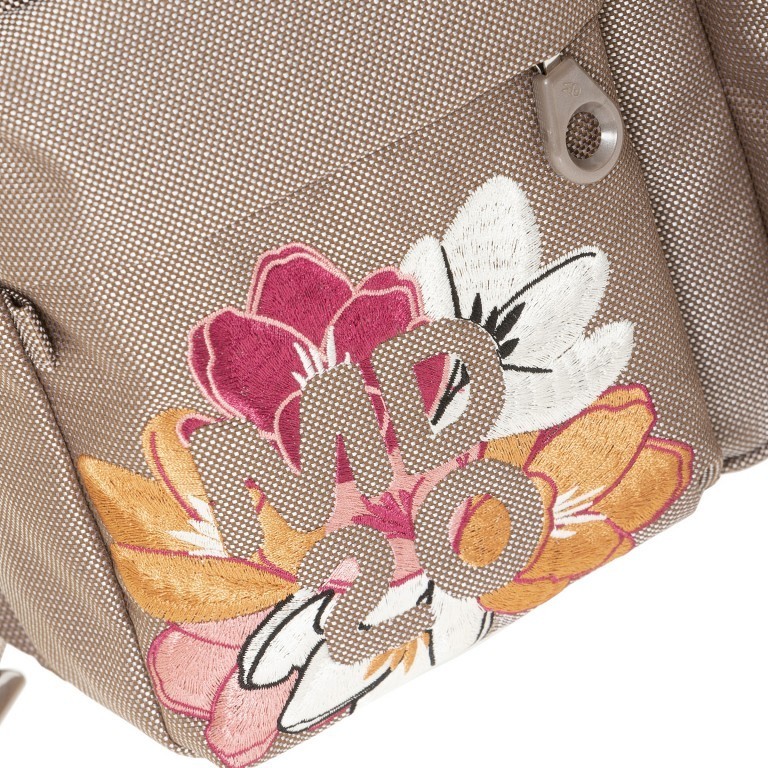 Umhängetasche MD20 JGTT5 Blossom Taupe, Farbe: taupe/khaki, Marke: Mandarina Duck, EAN: 8032803783707, Abmessungen in cm: 28x22x10, Bild 7 von 7