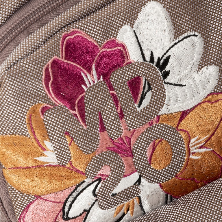 Rucksack MD20 JGTZ4 Blossom Taupe, Farbe: taupe/khaki, Marke: Mandarina Duck, EAN: 8032803783769, Abmessungen in cm: 28x34x11, Bild 7 von 7