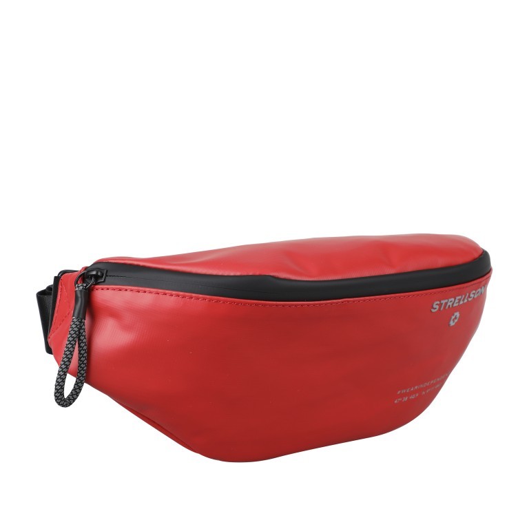 Gürteltasche Stockwell 2.0 Hipbag Curt LHZ Red, Farbe: rot/weinrot, Marke: Strellson, EAN: 4048835074250, Abmessungen in cm: 28.5x13x11, Bild 2 von 8