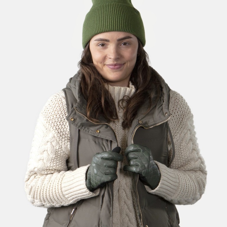 Handschuhe Hague Gloves mit Bedienfunktion für Touchscreens Größe L Army, Farbe: grün/oliv, Marke: Barts, EAN: 8717457808753, Bild 2 von 4