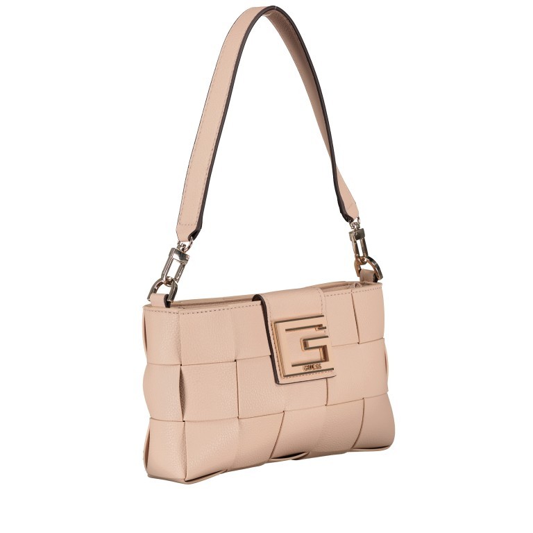 Umhängetasche Liberty City Almond, Farbe: cognac, Marke: Guess, EAN: 0190231475521, Abmessungen in cm: 23x14x5.5, Bild 2 von 8