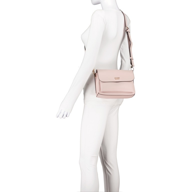 Tasche Eco Mia Light Rose, Farbe: rosa/pink, Marke: Guess, EAN: 0190231567448, Abmessungen in cm: 23x18x10, Bild 7 von 8