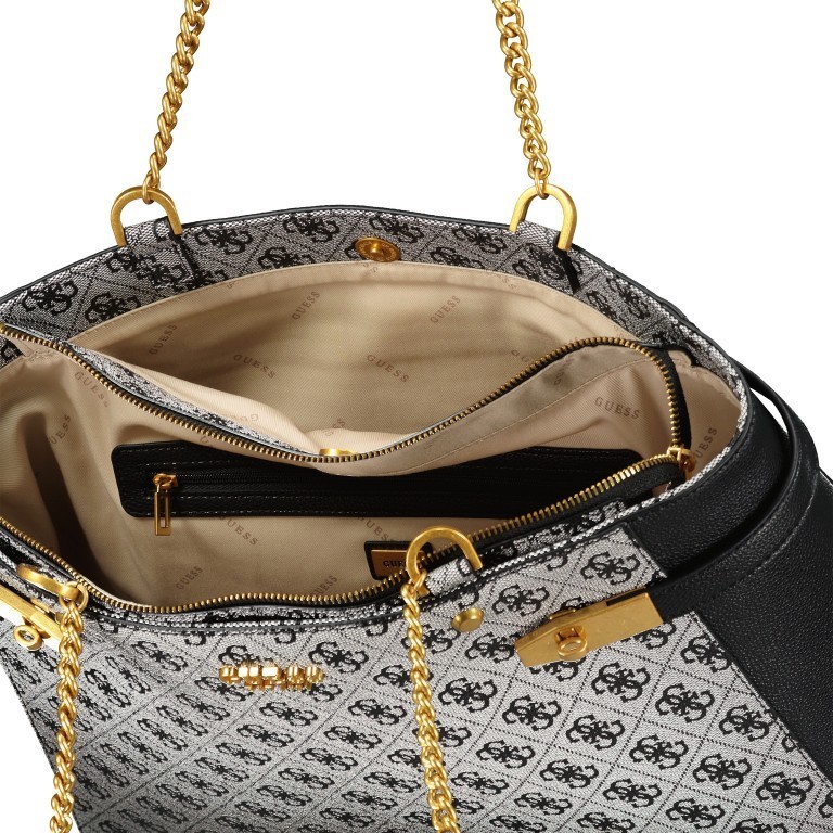 Shopper Zadie Black Logo, Farbe: schwarz, Marke: Guess, EAN: 0190231586593, Abmessungen in cm: 39x29x13, Bild 5 von 5
