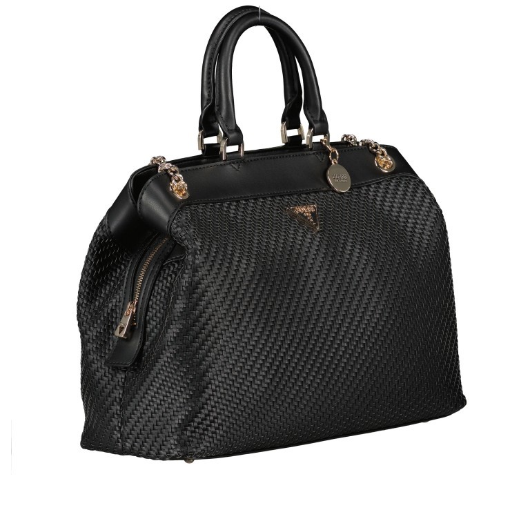 Handtasche Hassie Black, Farbe: schwarz, Marke: Guess, EAN: 0190231537960, Abmessungen in cm: 35x27x14, Bild 2 von 6