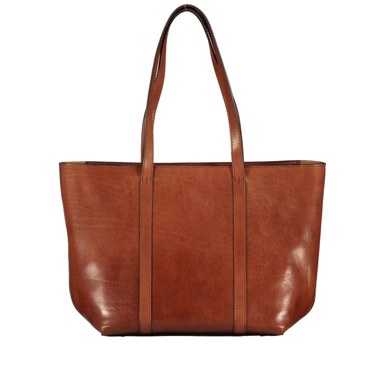 Shopper Vittoria Marrone, Farbe: cognac, Marke: The Bridge, EAN: 8033748487453, Abmessungen in cm: 31.5x13x13, Bild 3 von 5