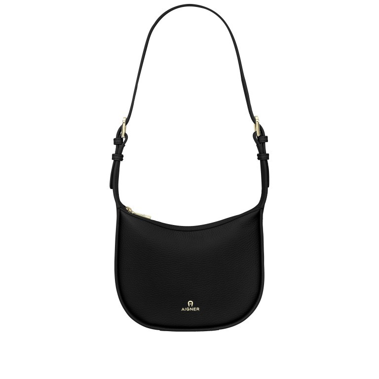 Umhängetasche Ivy S 132-322 Black Gold, Farbe: schwarz, Marke: AIGNER, EAN: 4055539448645, Bild 1 von 4