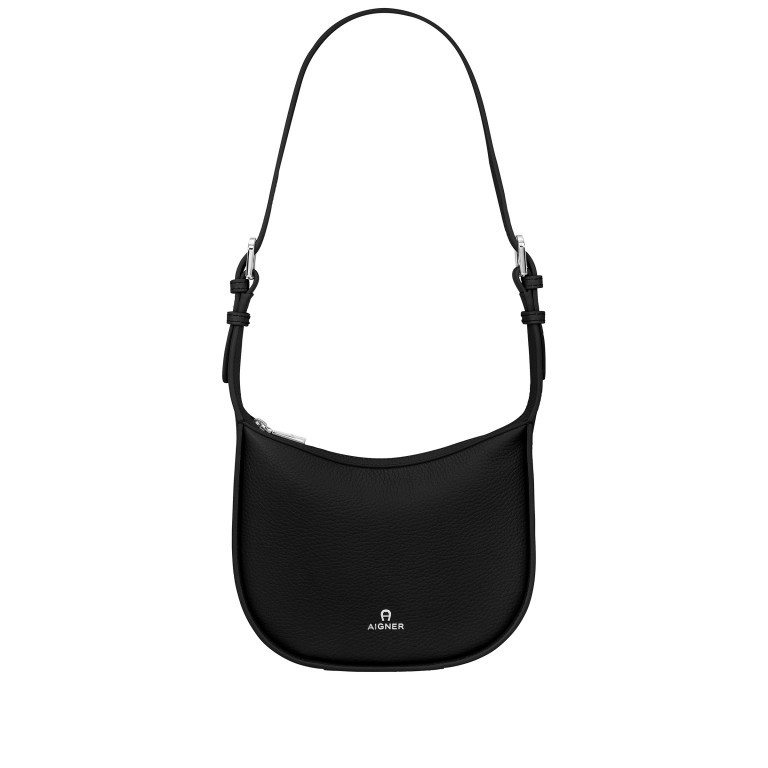 Umhängetasche Ivy S 132-322 Black Silver, Farbe: schwarz, Marke: AIGNER, EAN: 4055539448652, Bild 1 von 4