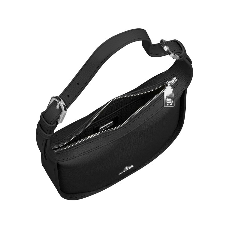 Umhängetasche Ivy S 132-322 Black Silver, Farbe: schwarz, Marke: AIGNER, EAN: 4055539448652, Bild 4 von 4
