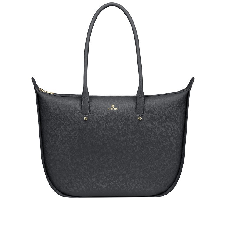 Shopper Ivy L 137-002 Ink, Farbe: blau/petrol, Marke: AIGNER, EAN: 4055539389771, Abmessungen in cm: 45x32x12, Bild 1 von 4