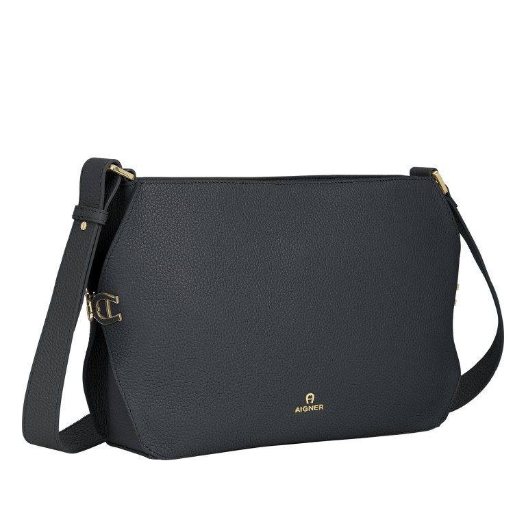 Umhängetasche Milano M 132-323 Ink, Farbe: blau/petrol, Marke: AIGNER, EAN: 4055539448706, Abmessungen in cm: 34x22.5x8.5, Bild 2 von 7