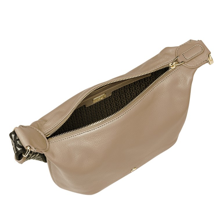 Umhängetasche Palermo S Caribou Brown, Farbe: taupe/khaki, Marke: AIGNER, EAN: 4055539448812, Abmessungen in cm: 27x10x9, Bild 4 von 4