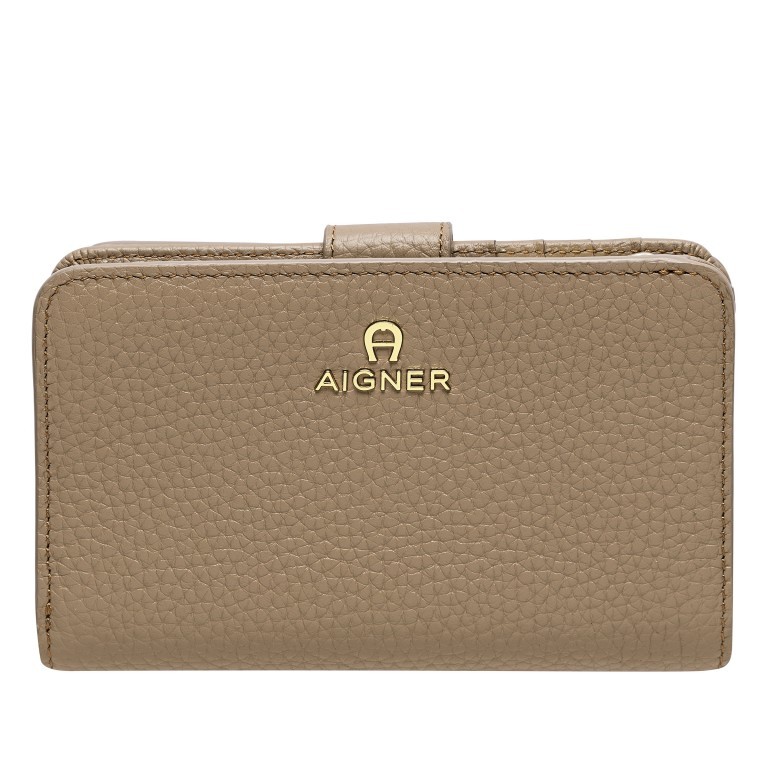 Geldbörse Ivy 152-232 Caribou Brown, Farbe: taupe/khaki, Marke: AIGNER, EAN: 4055539451621, Abmessungen in cm: 14.3x10x3, Bild 1 von 5