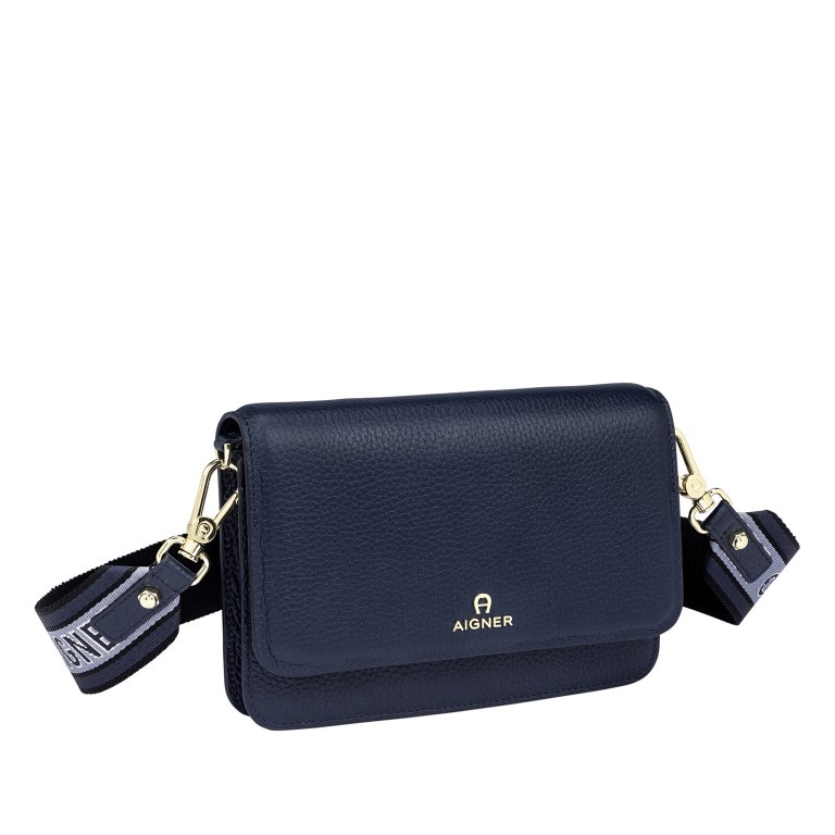 Umhängetasche / Clutch 156-759 Cosmic Blue, Farbe: blau/petrol, Marke: AIGNER, EAN: 4055539452802, Abmessungen in cm: 19.5x13.5x4, Bild 2 von 3