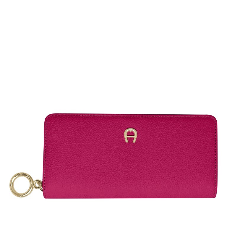 Geldbörse Zita 156-062 Orchid Pink, Farbe: rosa/pink, Marke: AIGNER, EAN: 4055539452024, Abmessungen in cm: 19.5x9.5x2.5, Bild 1 von 2