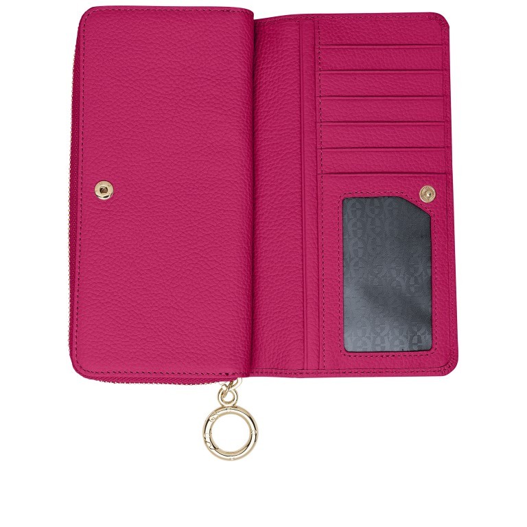 Geldbörse Zita 156-062 Orchid Pink, Farbe: rosa/pink, Marke: AIGNER, EAN: 4055539452024, Abmessungen in cm: 19.5x9.5x2.5, Bild 2 von 2