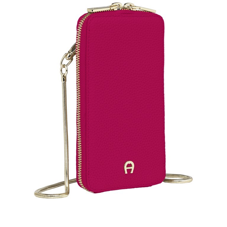 Handytasche Mobile Bag 163-139 Orchid Pink, Farbe: rosa/pink, Marke: AIGNER, EAN: 4055539453052, Abmessungen in cm: 9.5x17x2, Bild 2 von 6