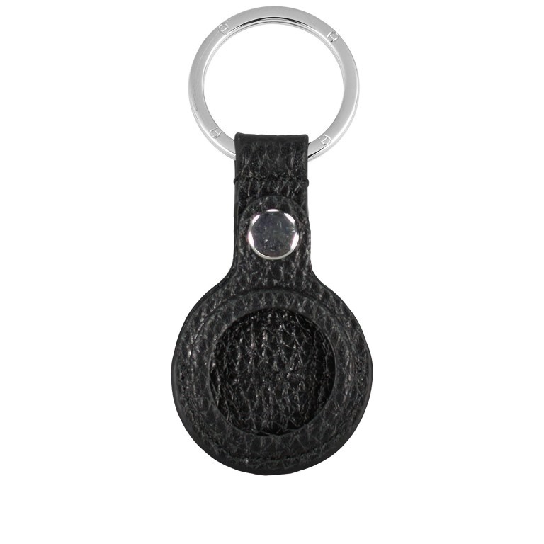 Schlüsselanhänger Fashion Air Tag Case Black Silver, Farbe: schwarz, Marke: AIGNER, EAN: 4055539454486, Bild 2 von 2