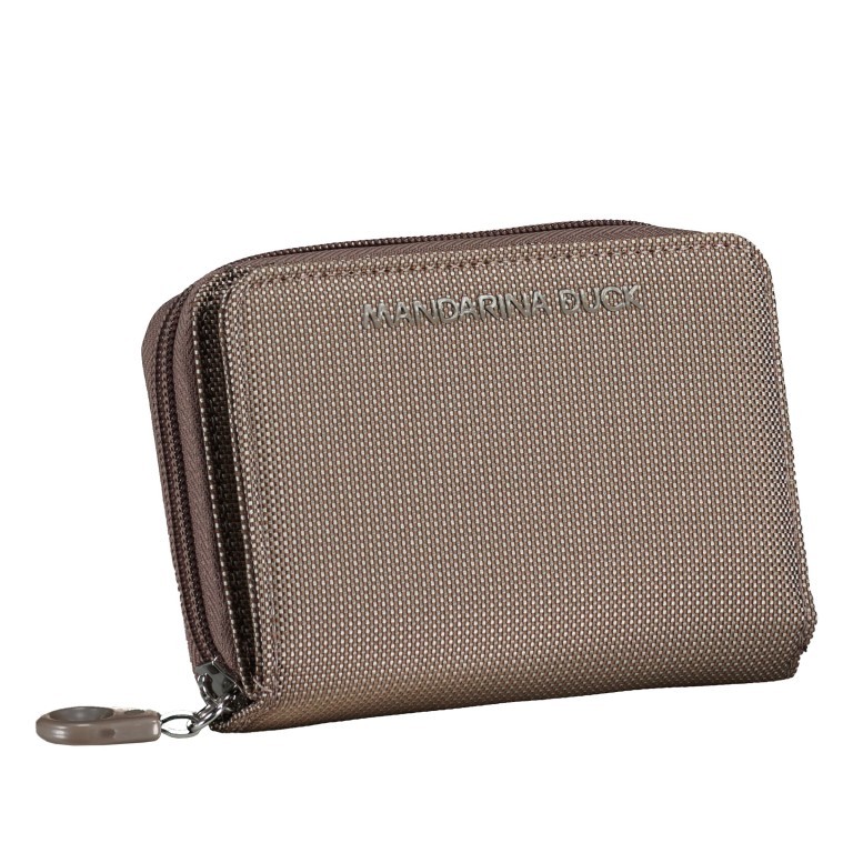 Geldbörse MD20 QMPN8 Taupe, Farbe: taupe/khaki, Marke: Mandarina Duck, EAN: 8032803688736, Abmessungen in cm: 14x10x3, Bild 2 von 5