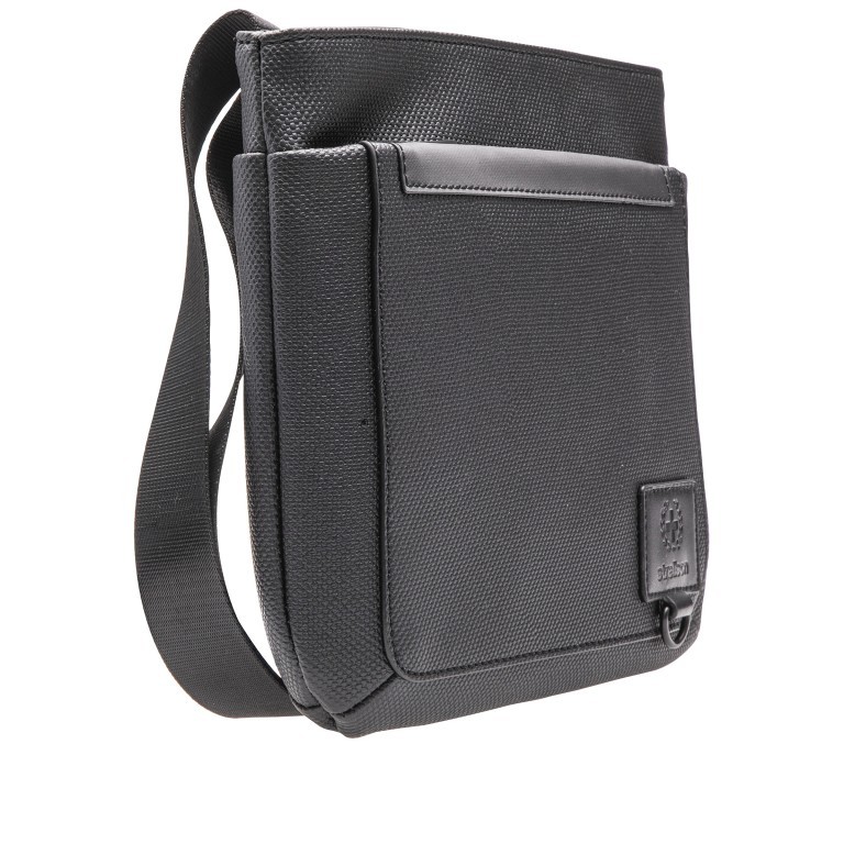 Umhängetasche Blackhorse Shoulderbag Clay XSHZ Black, Farbe: schwarz, Marke: Strellson, EAN: 4053533851454, Abmessungen in cm: 25x22x1.5, Bild 2 von 7