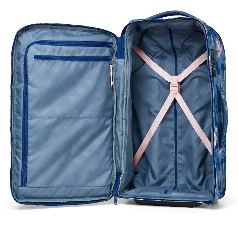 Rollenreisetasche Travel Flow S Cabin Size Summer Soul, Farbe: blau/petrol, Marke: Satch, EAN: 4057081146277, Abmessungen in cm: 32x54x23, Bild 5 von 8