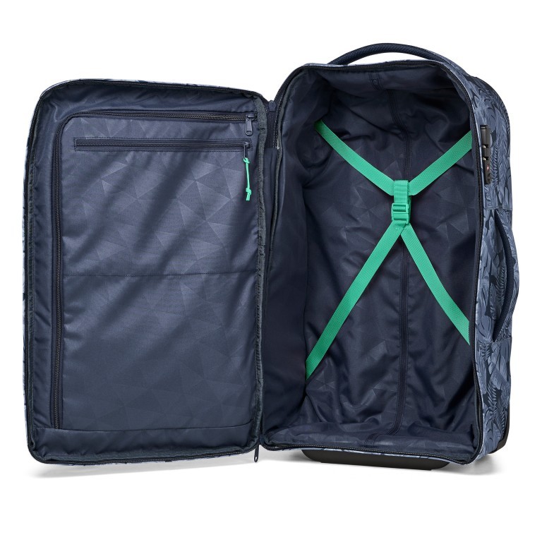 Rollenreisetasche Travel Flow S Cabin Size Tropic Blue, Farbe: blau/petrol, Marke: Satch, EAN: 4057081146291, Abmessungen in cm: 32x54x23, Bild 5 von 8