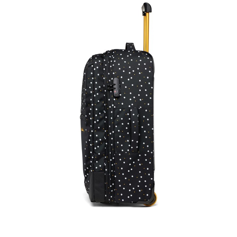 Rollenreisetasche Travel Flow M Check In Lazy Daisy, Farbe: schwarz, Marke: Satch, EAN: 4057081146369, Abmessungen in cm: 37x29x65, Bild 3 von 8