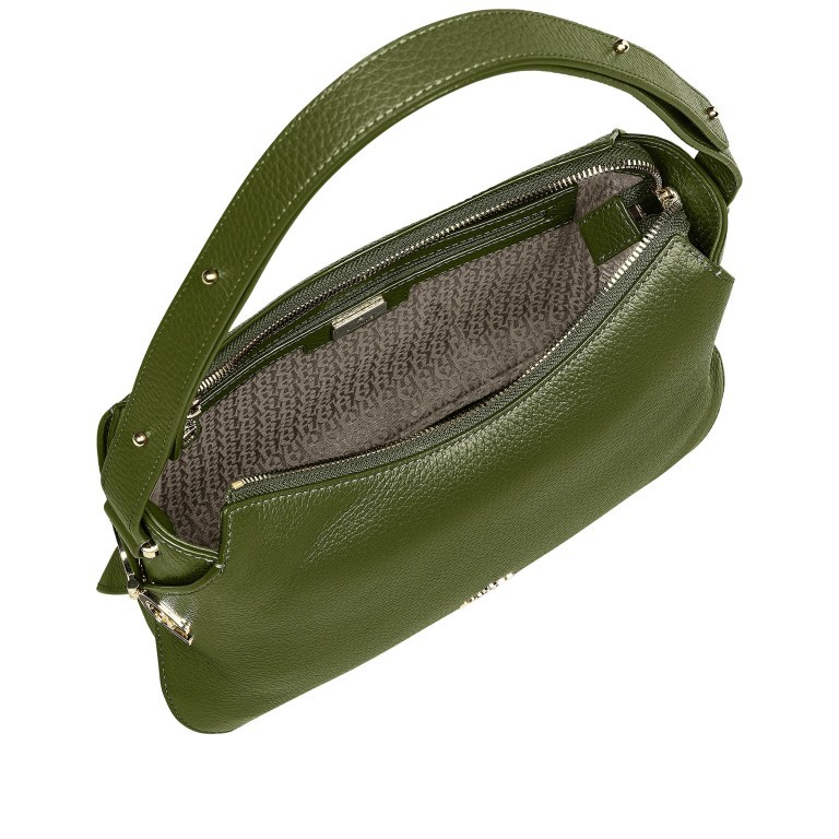 Umhängetasche Milano Mini 135-365 Pesto Green, Farbe: grün/oliv, Marke: AIGNER, EAN: 4055539418556, Abmessungen in cm: 28x20x8, Bild 7 von 7