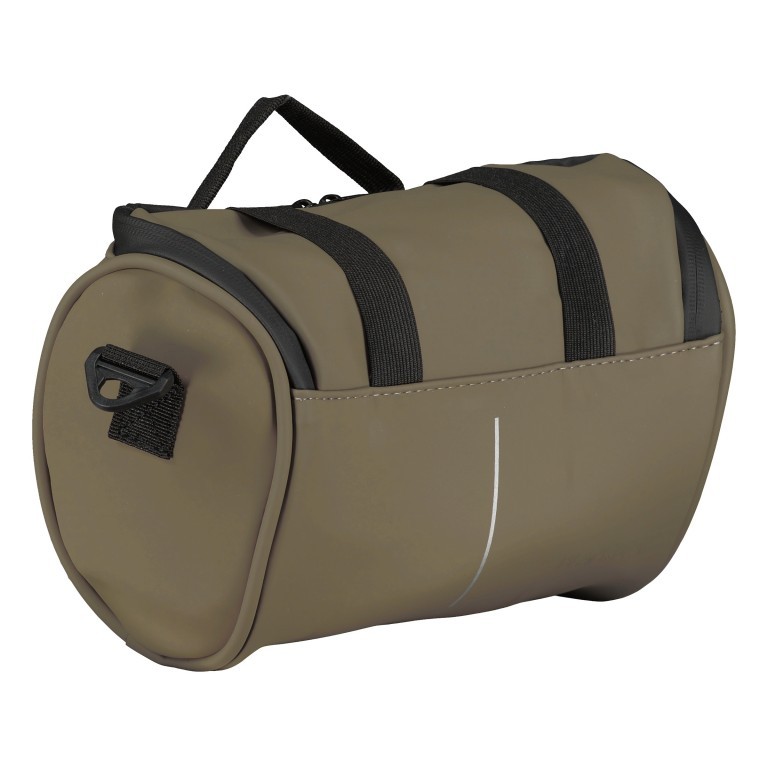 Fahrradtasche mit Lenkerbefestigung Oliv, Farbe: grün/oliv, Marke: Blackbeat, EAN: 4066727000651, Abmessungen in cm: 28x16x10, Bild 2 von 12