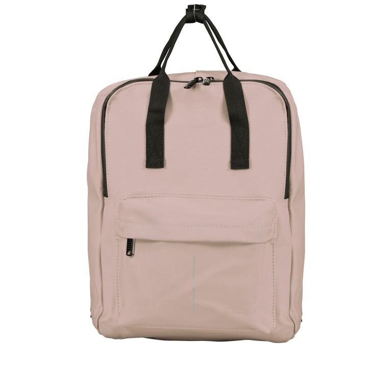 Fahrradtasche Rucksack mit Gepäckträgerbefestigung Alt Rose, Farbe: rosa/pink, Marke: Blackbeat, EAN: 4066727000729, Abmessungen in cm: 26x35x10, Bild 1 von 10