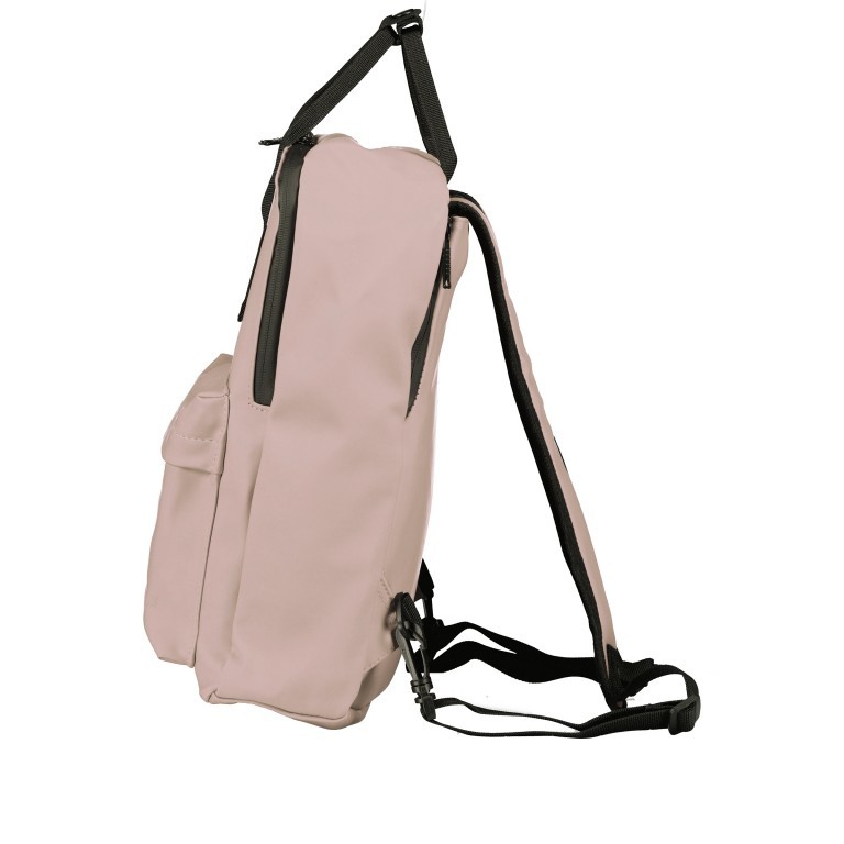 Fahrradtasche Rucksack mit Gepäckträgerbefestigung Alt Rose, Farbe: rosa/pink, Marke: Blackbeat, EAN: 4066727000729, Abmessungen in cm: 26x35x10, Bild 3 von 10