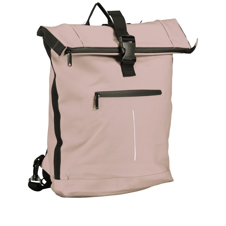 Fahrradtasche Rucksack mit Gepäckträgerbefestigung Alt Rose, Farbe: rosa/pink, Marke: Blackbeat, EAN: 4066727000743, Abmessungen in cm: 29x45x11, Bild 2 von 12