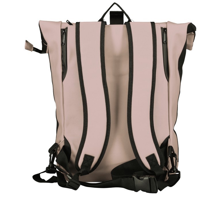 Fahrradtasche Rucksack mit Gepäckträgerbefestigung Alt Rose, Farbe: rosa/pink, Marke: Blackbeat, EAN: 4066727000743, Abmessungen in cm: 29x45x11, Bild 4 von 12