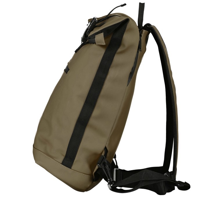 Fahrradtasche Rucksack mit Gepäckträgerbefestigung Oliv, Farbe: grün/oliv, Marke: Blackbeat, EAN: 4066727000750, Abmessungen in cm: 29x45x11, Bild 3 von 12