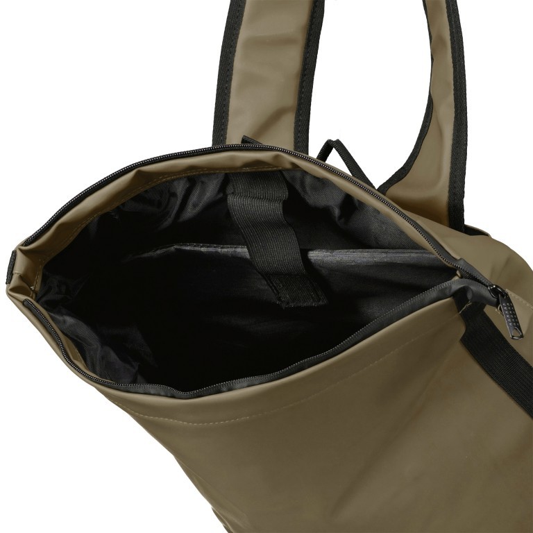 Fahrradtasche Rucksack mit Gepäckträgerbefestigung Oliv, Farbe: grün/oliv, Marke: Blackbeat, EAN: 4066727000750, Abmessungen in cm: 29x45x11, Bild 9 von 12