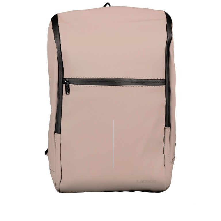 Fahrradtasche / Rucksack für Gepäckträgerbefestigung Altrose, Farbe: rosa/pink, Marke: Blackbeat, EAN: 4066727000835, Abmessungen in cm: 28x45x11, Bild 1 von 8