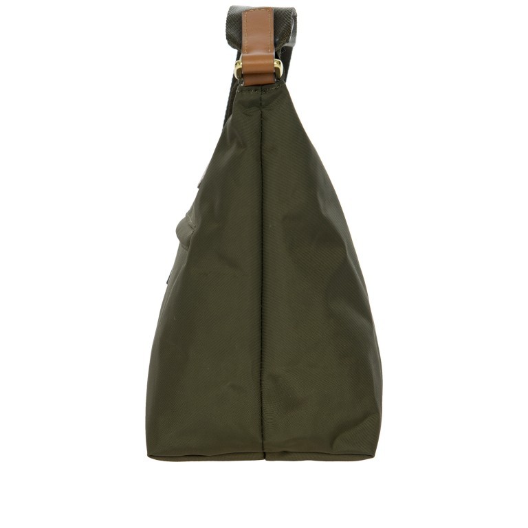 Beuteltasche X-BAG & X-Travel Olive, Farbe: grün/oliv, Marke: Brics, EAN: 8016623140933, Abmessungen in cm: 30x20x13, Bild 3 von 7