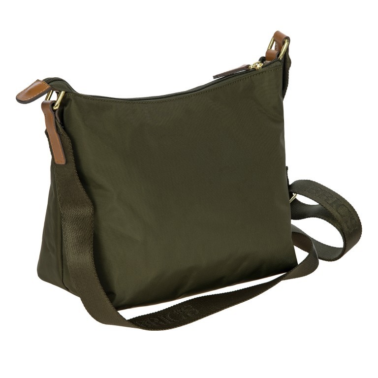 Beuteltasche X-BAG & X-Travel Olive, Farbe: grün/oliv, Marke: Brics, EAN: 8016623140933, Abmessungen in cm: 30x20x13, Bild 4 von 7