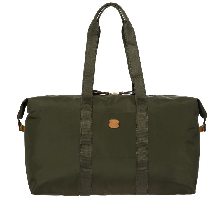 Reisetasche X-BAG & X-Travel 2 in 1 Olive, Farbe: grün/oliv, Marke: Brics, EAN: 8016623886497, Abmessungen in cm: 55x32x20, Bild 1 von 7